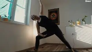 Teach you yoga via zoom or personalized video - Best Fitness Lessons service