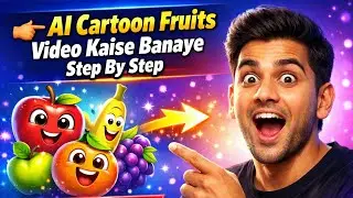 AI Cartoon Fruits Video Kaise Banaye | Step by Step Tutorial 2026 | Viral AI Cartoon Video