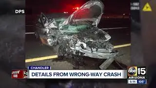 DPS video released of wrong-way crash on Loop 202
