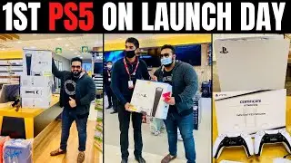GOT 1ST *OFFICIAL INDIAN* PS5 ON LAUNCH DAY WITH ACCESSORIES || UNBOXING & SETUP || GIVEAWAY