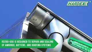 HARDEX RS 280-550 - Awning, Gutter & Roof Butyl Rubber Sealant