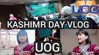Kashmir day || Occupied Kashmir || Readers club Event || UOG (University of Gujrat)
