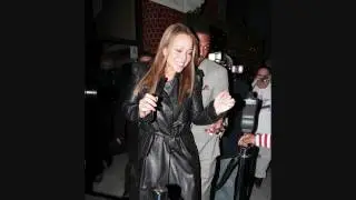 Mariah Carey and Nick Cannon leaving Mr. Chow - 020409 - PapaBrazzi Report