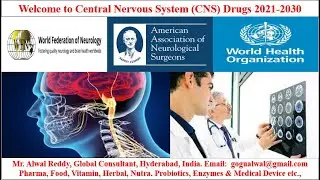 CNS Central Nervous System Drugs Products Markets 2021 2030