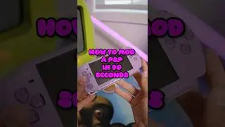 MOD a PSP in 90 Seconds in 2025!! #PSP #retrogaming