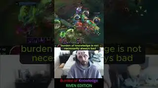 August - Burden of Knowledge (RIVEN EDITION)