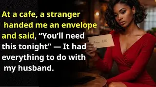 A Stranger Left Me an Envelope at a Cafe—Tonight, My Husband’s True Face Shows.