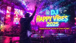 🎉 DJ Happy Vibes 2025 &ndash; Ultimate Party Mix Feel the Joy & Dance All Night 💃🕺