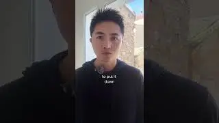 You are allowed to put it down...