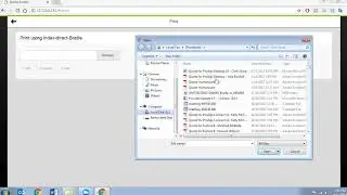 Index Embosser - Printing from computer