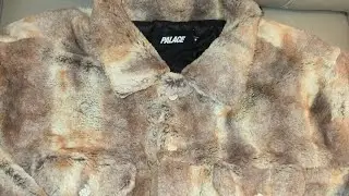 Palace Furry Trucker Jacket Unboxing