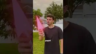 Testei a Faca de Papel Proibida