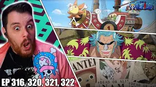 Я ошеломлён | РЕАКЦИЯ на эпизоды One Piece 316, 320, 321, 322 | Реакция на аниме-эпизод