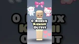 0 ROBUX KAWAII OUTFIT🌟💗  #roblox #kawaii