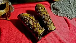 Making Theoden's Vambraces from The Lord of the Rings