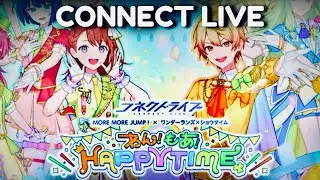 [PJSK] NEW Connect Live Announcement!! One! More! HAPPY TIME! wonderland x showtime x more more jump