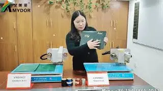Book cover, diary foil printer AMD8025 and AMD3025