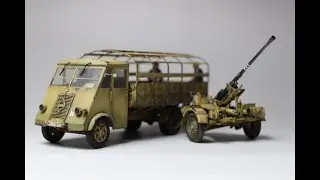 Painting & Weathering Tamiya 1/35 3.5Ton Truck AHN