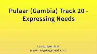 Learn Pulaar (Gambia)  Lesson 20   :  Pulaar (Gambia)  Phrases for Beginners
