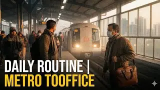 Roz Ka Safar: Metro Life to Office Life #indianvlogger
