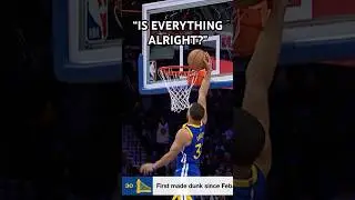 Steph Curry great wired up after his dunk