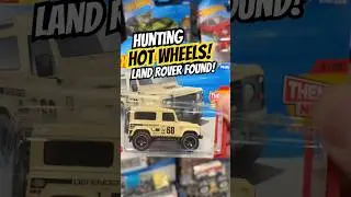 Hunting Hot Wheels Land Rover found! #hotwheels #hotwheelshunting #toycars #diecast #hotwheelsaddict