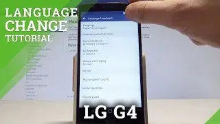 How to Choose Language for LG G4 - Change Language Instructions