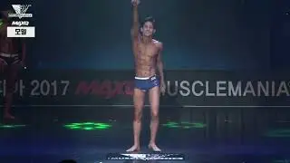 Ko Hojung of BL Series Choco Milk Shake in a Bodybuilding Competition