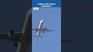 American Airlines Flight 1665 Returns After Engine Fire | Emergency Landing In Las Vegas