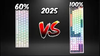 Teclado 60% VS Teclado 100% - JC69