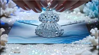 ガラス童話のシーリングスタンプASMR🏰👑｜Fairytale Glass Sealing Stamp ASMR