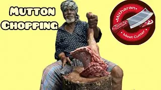 FRESH 🍖 MUTTON MEAT AMAZING CUTTING SKILLS #freshmeats