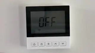 Infracomfort SAS920FHL-7-WIFI Thermostat Programming