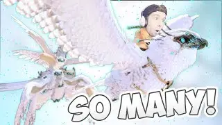 TAMING A 6 PACK OF SNOW OWLS ❄️ - ARK: Extinction SMP #13