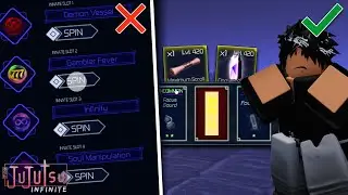 5 ERREURS à ne ABSOLUMENT PAS faire sur Jujutsu Infinite Roblox!