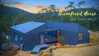 3 Bedroom Riverfront Container Home in New South Wales