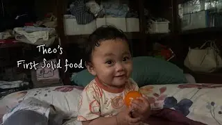 #ZANIE | THEO @ SG  | First Solid Food | SG | Meet the teachers | Daily Vids | 