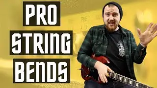 HOW TO BEND STRINGS LIKE A PRO | Electric Guitar Lesson