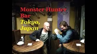 Hunters Bar Shinjuku - Dinner and Drinks at the Monster Hunter Bar in Tokyo, Japan