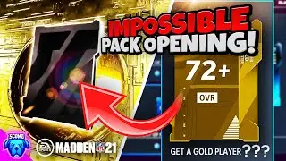 THE MOST IMPOSSIBLE PACK OPENING! GET A GOLD PACKS FOR A TOTY PULL! [MADDEN 21]