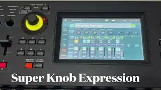 Super Knob Expression - Yamaha MODX 6+