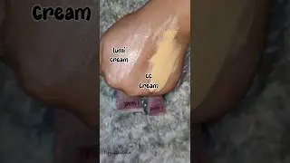 lumi cream vs cc cream 🤦🏻&zwj;♀️ Lakme lumi cream vs Lakme cc cream | bb cream vs cc cream #shorts #lumi