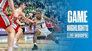 Ohio State at Michigan State | HIGHLIGHTS | Big Ten Basketball | 02/22/2026