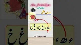 Haroof e Halqi Kesy Ada kren | حروف حلقی آدا کرنے کا آسان ترین طریقہ