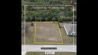 NEW price for cleared, filled vacant homesite in Burnt Store Village, Punta Gorda, Florida!
