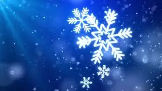 Confetti snowflakes and bokeh lights on the blue 2023 #snowflakes #snow #snowfall