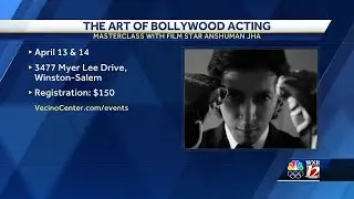 Bollywood star Anshuman Jha leading actor masterclass in Triad