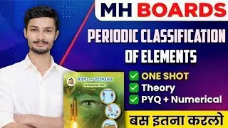 One shot + IMP🔥Periodic Classification of Elements one shot | Class 10th science 1 chapter 2 |