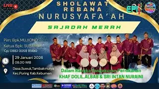 SAJADAH MERAH REBANA NURULSYAFA'AH