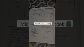 Clinical case record of Midwifery for Gnm students #case #midwifery #nursingexam